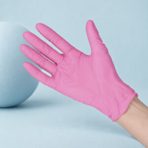 ZARYS easyCARE nitrilhandsker, pudderfri, M, pink